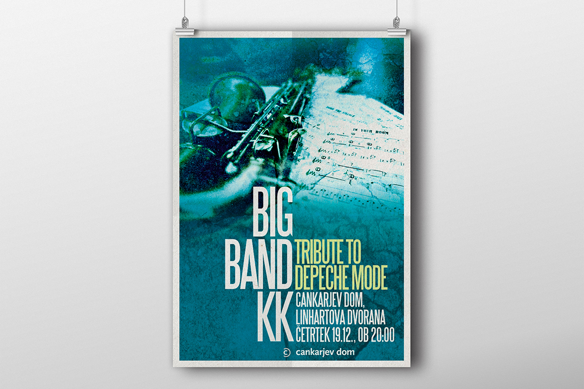 Big band KK - Plakat