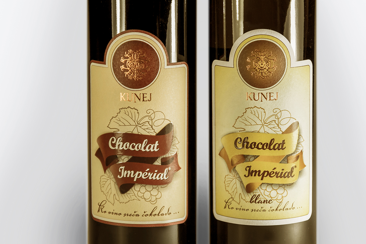 Kunej - Etiketa za Čokoladno vino